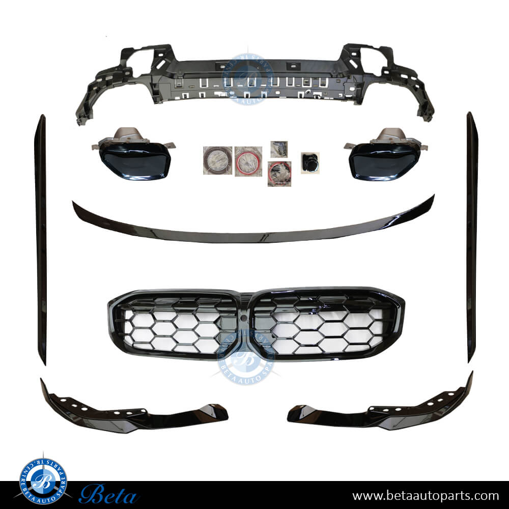 Spoiler Kit Upgrade to M-Performance Look for BMW 3 Series G20 LCI 2023-Up models Spoiler Kit Upgrade to M-Performance Look for BMW 3 Series G20 LCI 2023-Up models